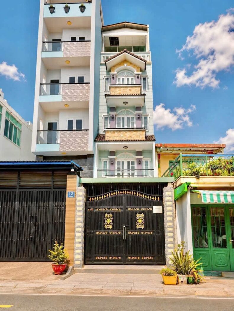 Siêu phẩm 5 tầng khu cứ xá ngân hàng Quận 7